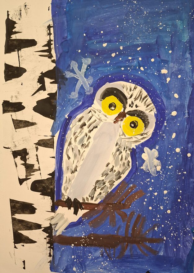 Всероссийский творческий конкурс «Поёт зима - аукает...»  - детский рисунок, поделка, творческая работа, категория дошкольники, детский сад, дистанционный конкурс, школьный конкурс