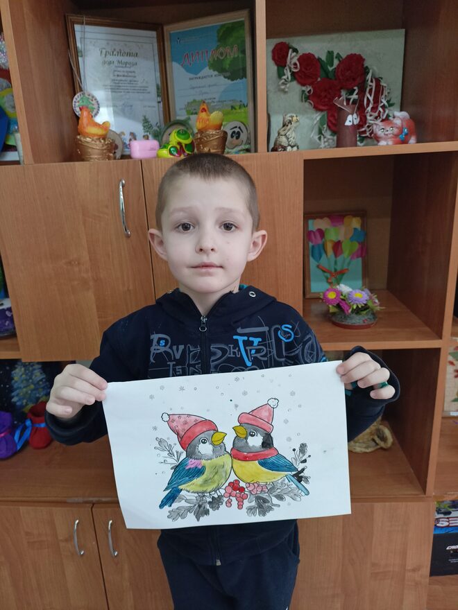 Всероссийский творческий конкурс «Поёт зима - аукает...»  - детский рисунок, поделка, творческая работа, категория дошкольники, детский сад, дистанционный конкурс, школьный конкурс