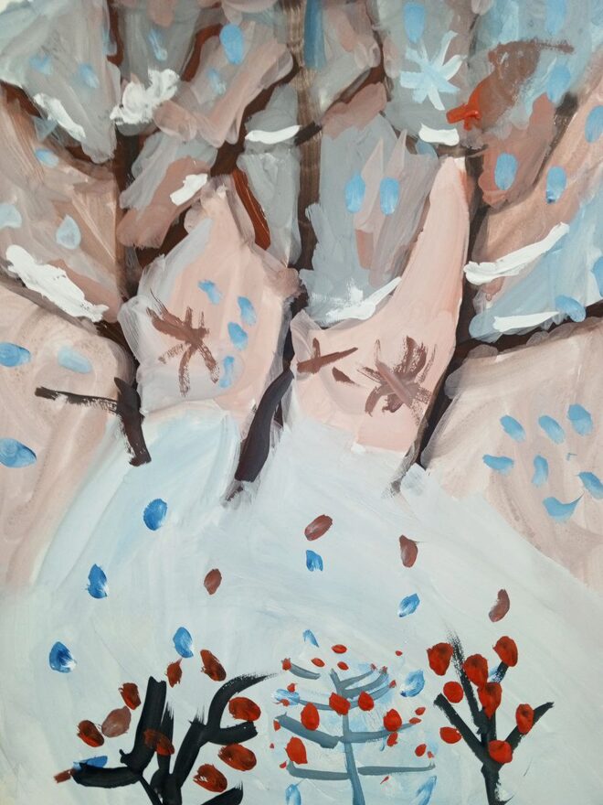 Всероссийский творческий конкурс «Поёт зима - аукает...»  - детский рисунок, поделка, творческая работа, категория дошкольники, детский сад, дистанционный конкурс, школьный конкурс