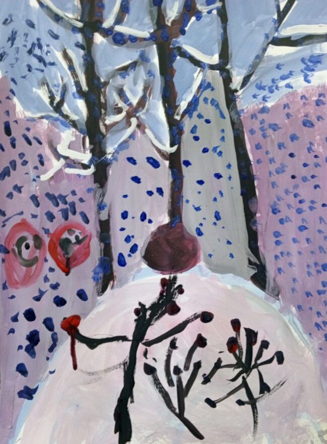 Всероссийский творческий конкурс «Поёт зима - аукает...»  - детский рисунок, поделка, творческая работа, категория дошкольники, детский сад, дистанционный конкурс, школьный конкурс