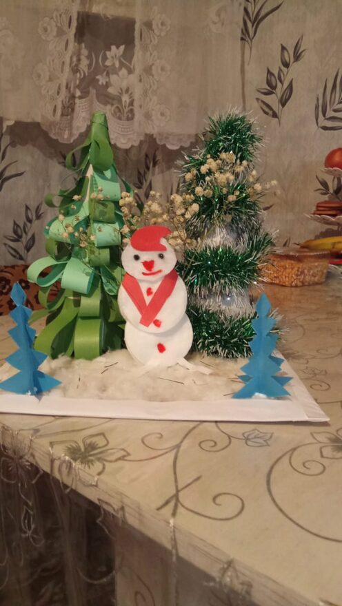 Всероссийский творческий конкурс «Мастерская Деда Мороза»  - детский рисунок, поделка, творческая работа, категория школьники, 4 класс, дистанционный конкурс, школьный конкурс