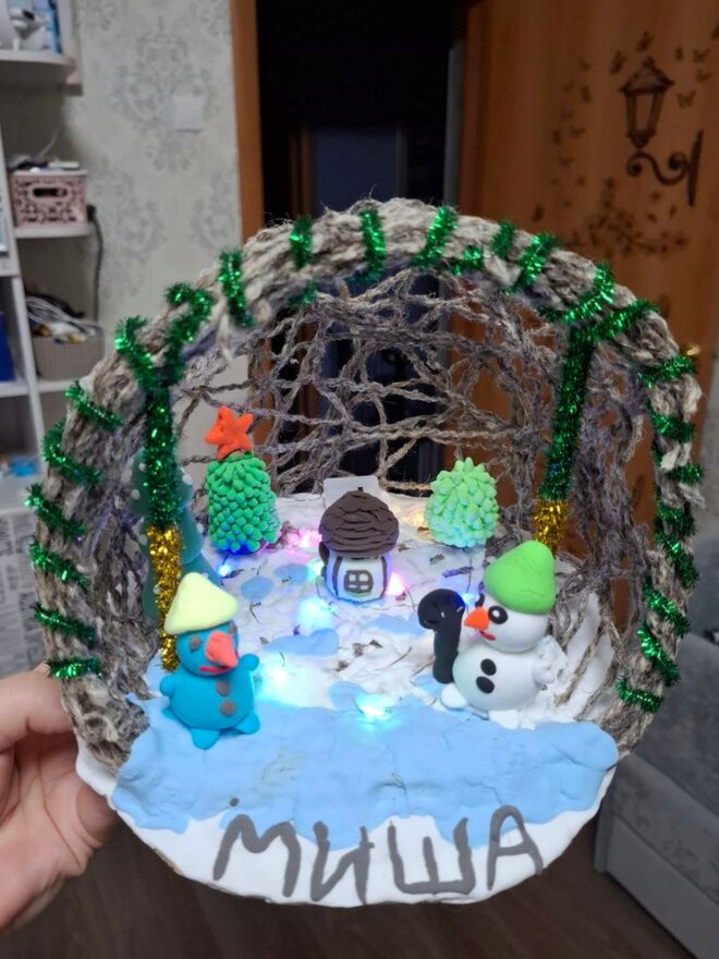 Всероссийский творческий конкурс «Мастерская Деда Мороза»  - детский рисунок, поделка, творческая работа, категория дошкольники, детский сад, дистанционный конкурс, школьный конкурс