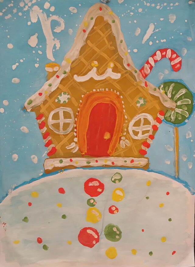 Всероссийский творческий конкурс «Мастерская Деда Мороза»  - детский рисунок, поделка, творческая работа, категория школьники, 4 класс, дистанционный конкурс, школьный конкурс