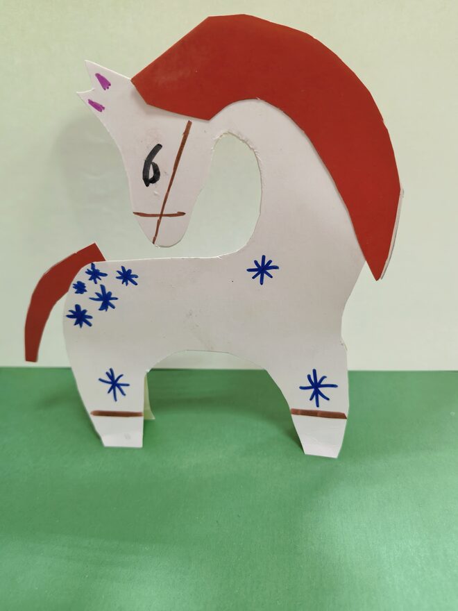 Всероссийский творческий конкурс «Мастерская Деда Мороза»  - детский рисунок, поделка, творческая работа, категория школьники, 4 класс, дистанционный конкурс, школьный конкурс