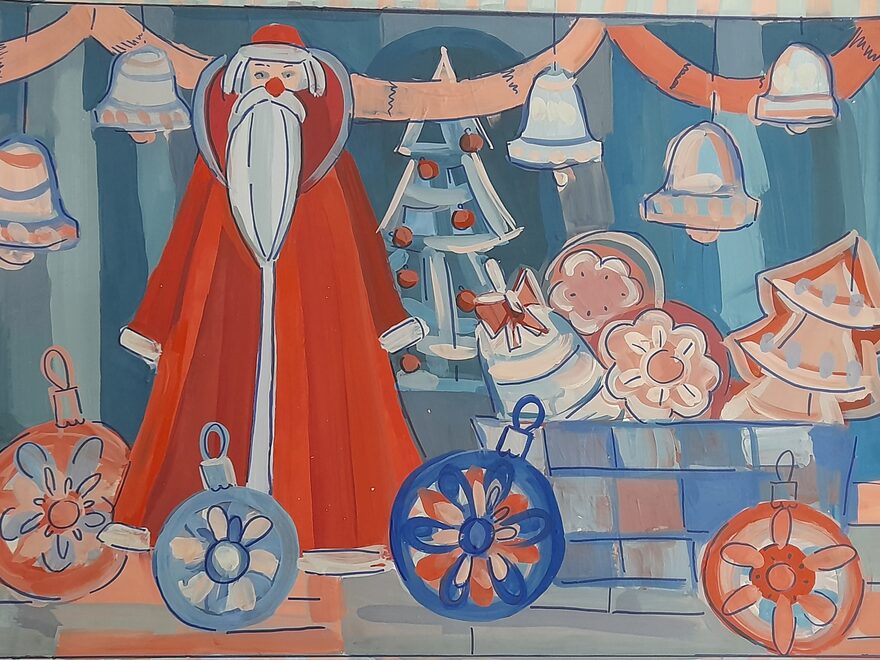 Всероссийский творческий конкурс «Мастерская Деда Мороза»  - детский рисунок, поделка, творческая работа, категория школьники, 2 класс, дистанционный конкурс, школьный конкурс