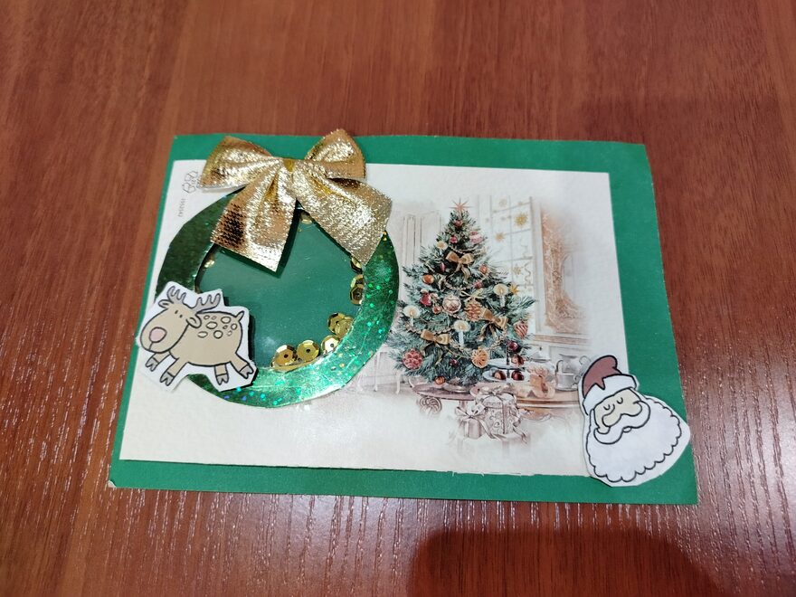 Всероссийский творческий конкурс «Мастерская Деда Мороза»  - детский рисунок, поделка, творческая работа, категория школьники, 1 класс, дистанционный конкурс, школьный конкурс