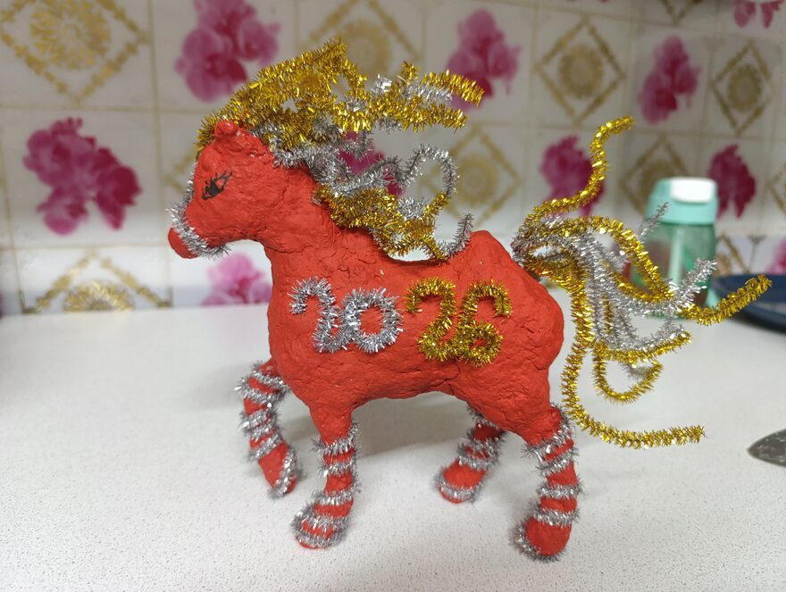 Всероссийский творческий конкурс «Мастерская Деда Мороза»  - детский рисунок, поделка, творческая работа, категория школьники, 5 класс, дистанционный конкурс, школьный конкурс