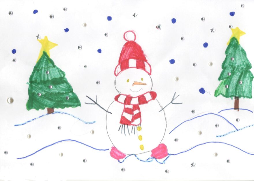 Всероссийский творческий конкурс «Фестиваль снеговиков»  - детский рисунок, поделка, творческая работа, категория дошкольники, детский сад, дистанционный конкурс, школьный конкурс