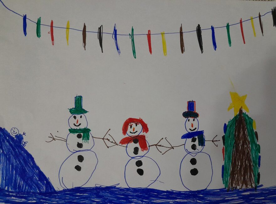 Всероссийский творческий конкурс «Фестиваль снеговиков»  - детский рисунок, поделка, творческая работа, категория дошкольники, детский сад, дистанционный конкурс, школьный конкурс