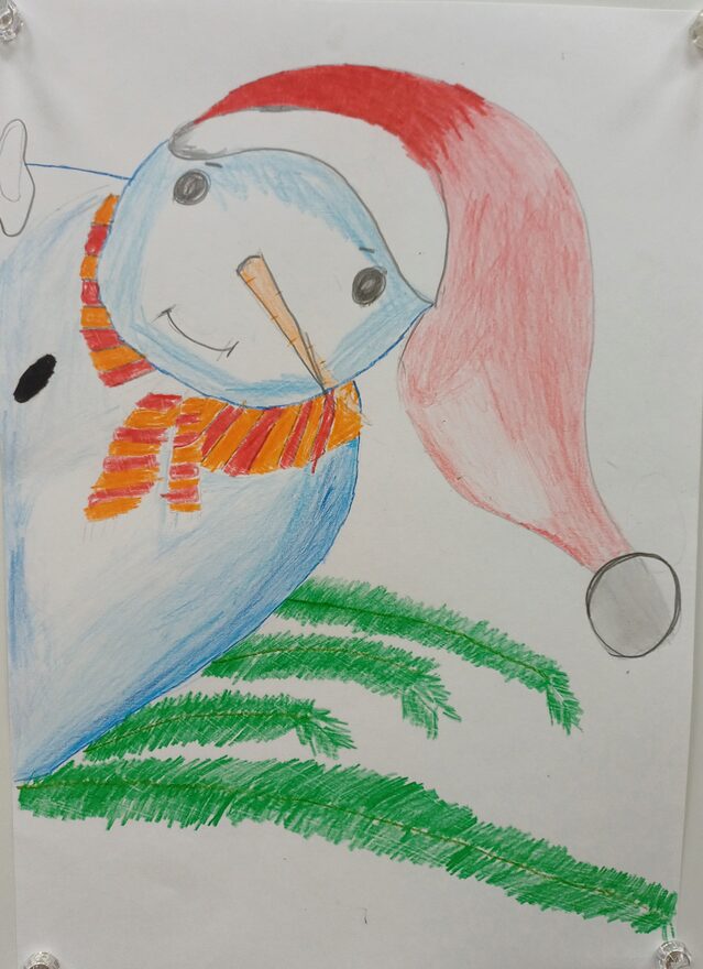 Всероссийский творческий конкурс «Фестиваль снеговиков»  - детский рисунок, поделка, творческая работа, категория школьники, 2 класс, дистанционный конкурс, школьный конкурс