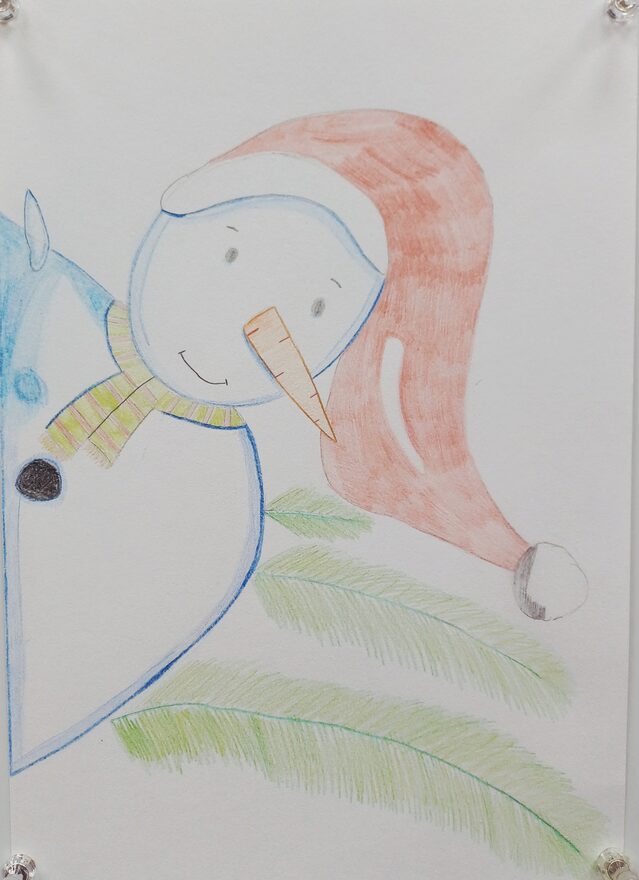 Всероссийский творческий конкурс «Фестиваль снеговиков»  - детский рисунок, поделка, творческая работа, категория школьники, 2 класс, дистанционный конкурс, школьный конкурс