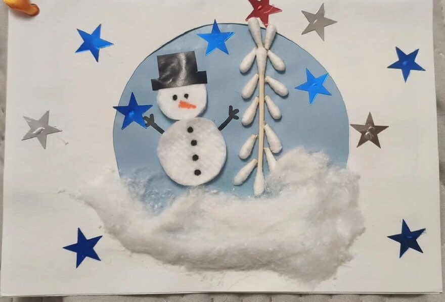 Всероссийский творческий конкурс «Фестиваль снеговиков»  - детский рисунок, поделка, творческая работа, категория школьники, 2 класс, дистанционный конкурс, школьный конкурс