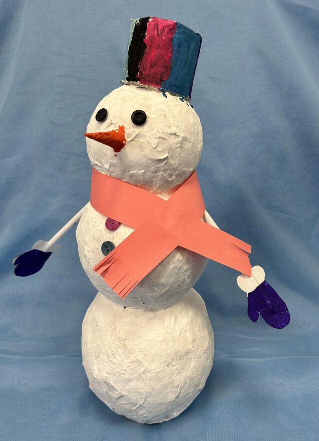 Всероссийский творческий конкурс «Фестиваль снеговиков»  - детский рисунок, поделка, творческая работа, категория школьники, 1 класс, дистанционный конкурс, школьный конкурс