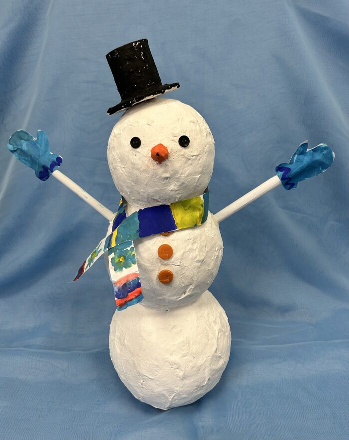 Всероссийский творческий конкурс «Фестиваль снеговиков»  - детский рисунок, поделка, творческая работа, категория школьники, 1 класс, дистанционный конкурс, школьный конкурс