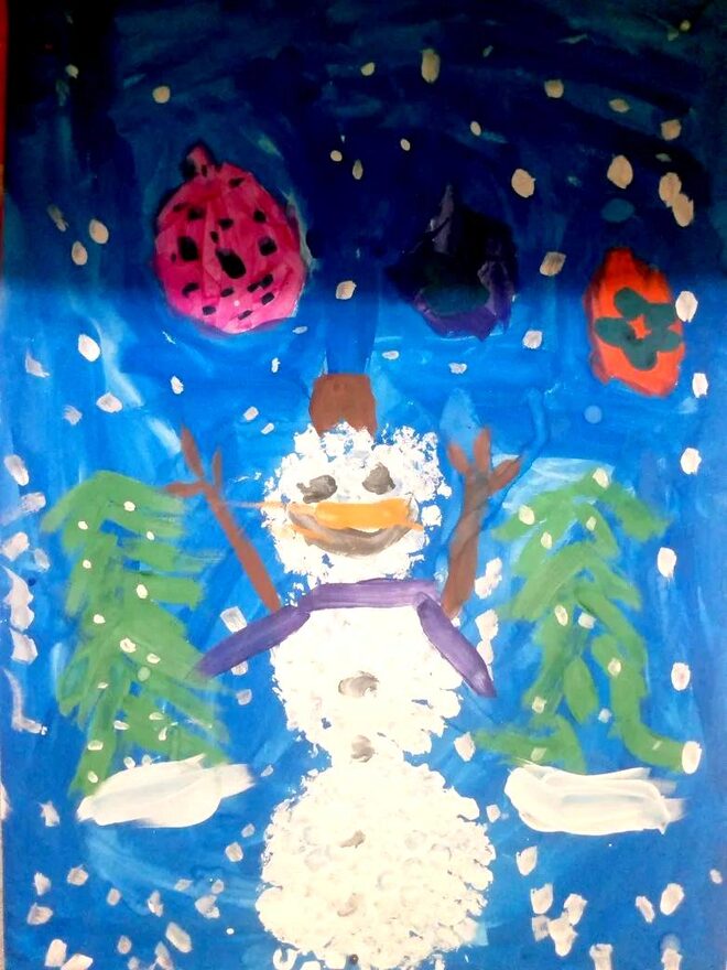 Всероссийский творческий конкурс «Фестиваль снеговиков»  - детский рисунок, поделка, творческая работа, категория дошкольники, детский сад, дистанционный конкурс, школьный конкурс