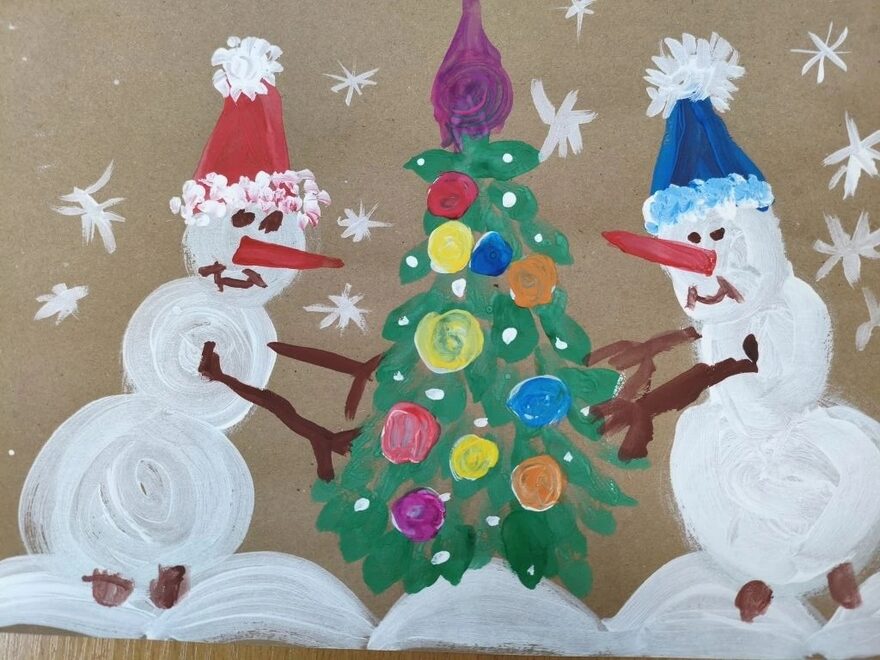 Всероссийский творческий конкурс «Фестиваль снеговиков»  - детский рисунок, поделка, творческая работа, категория дошкольники, детский сад, дистанционный конкурс, школьный конкурс