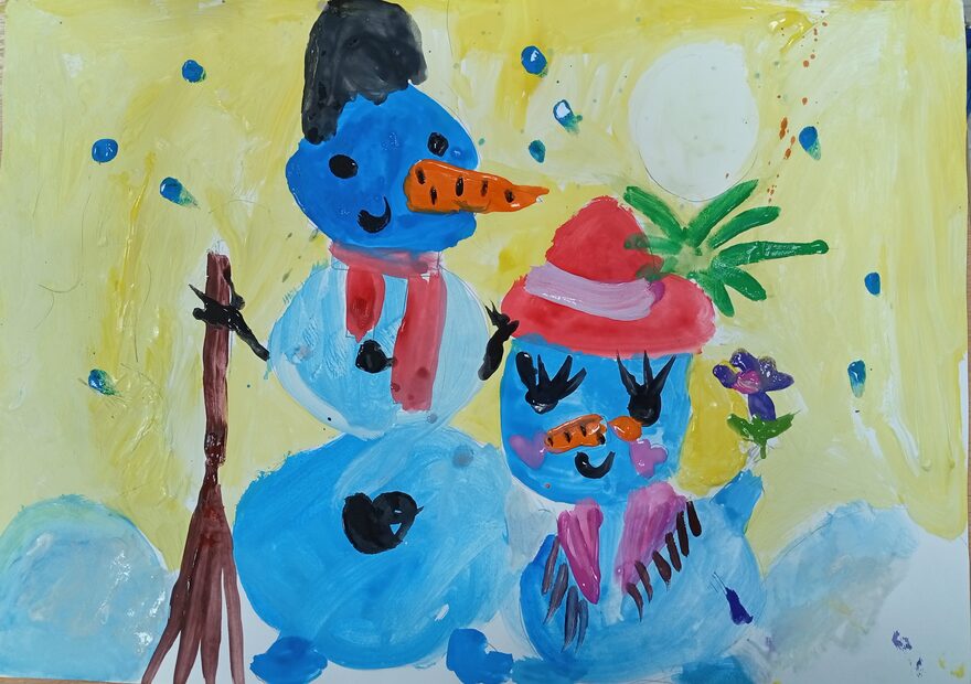 Всероссийский творческий конкурс «Фестиваль снеговиков»  - детский рисунок, поделка, творческая работа, категория дошкольники, детский сад, дистанционный конкурс, школьный конкурс