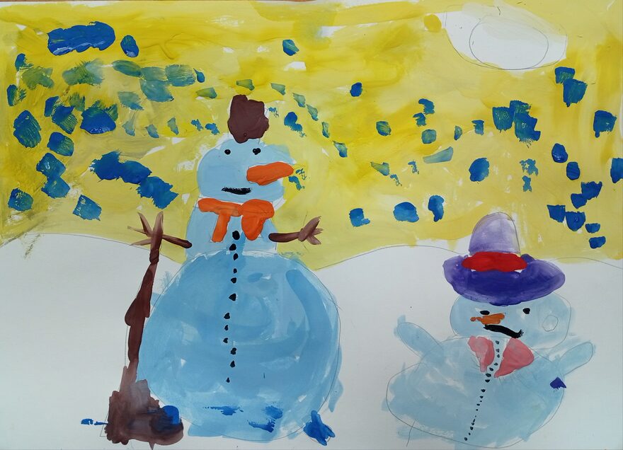 Всероссийский творческий конкурс «Фестиваль снеговиков»  - детский рисунок, поделка, творческая работа, категория дошкольники, детский сад, дистанционный конкурс, школьный конкурс