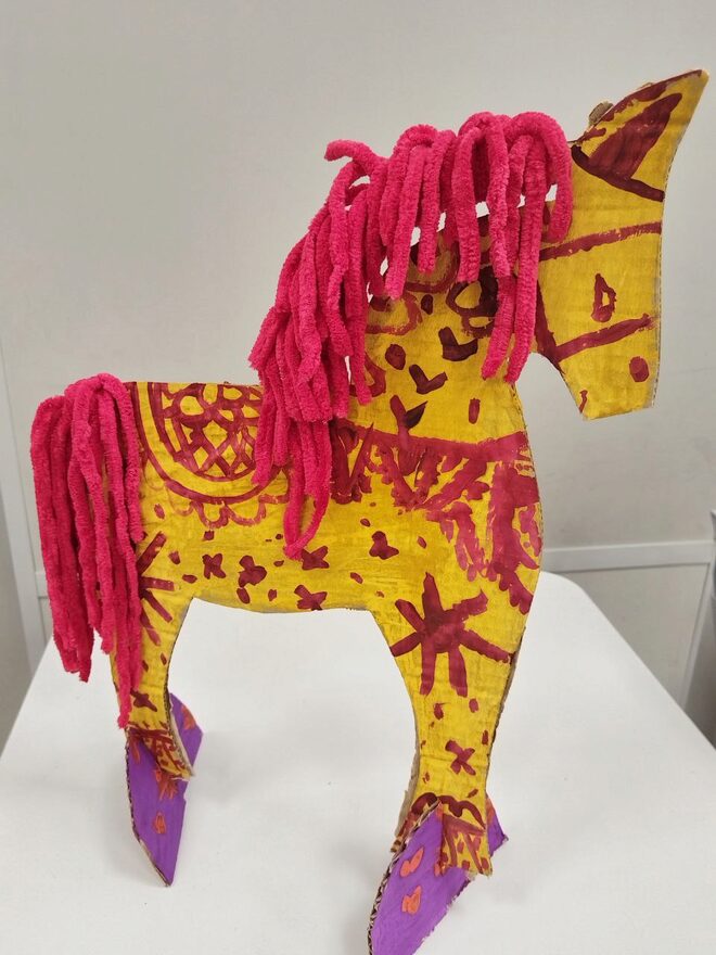 Всероссийский творческий конкурс «Символ года - 2026»  - детский рисунок, поделка, творческая работа, категория школьники, 1 класс, дистанционный конкурс, школьный конкурс