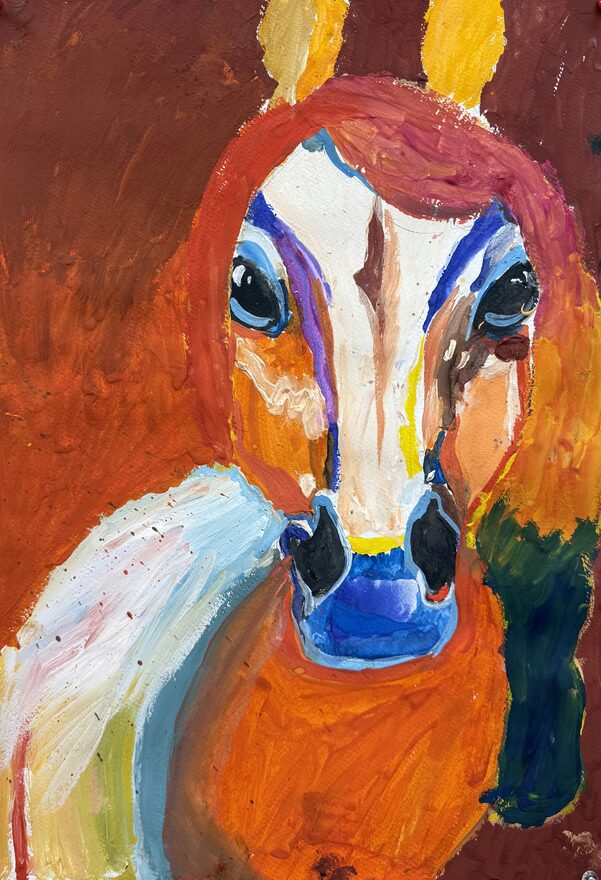 Всероссийский творческий конкурс «Символ года - 2026»  - детский рисунок, поделка, творческая работа, категория школьники, 1 класс, дистанционный конкурс, школьный конкурс