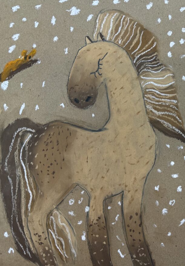 Всероссийский творческий конкурс «Символ года - 2026»  - детский рисунок, поделка, творческая работа, категория школьники, 2 класс, дистанционный конкурс, школьный конкурс