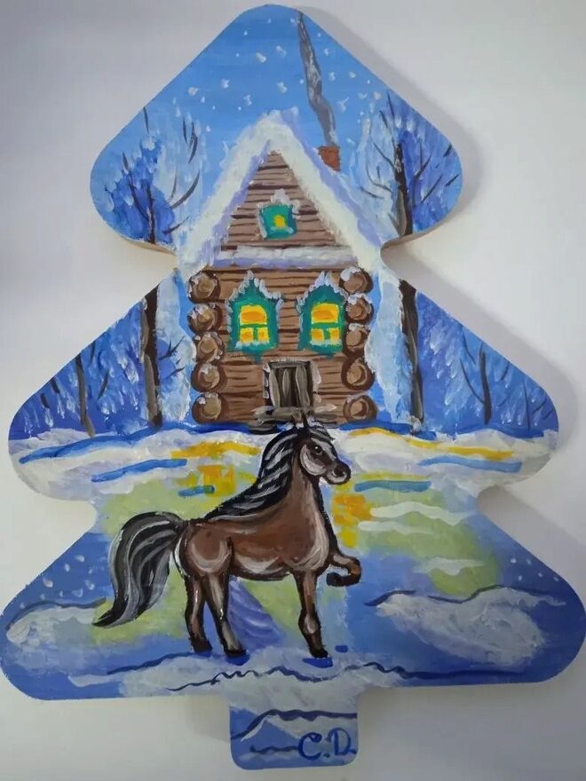 Всероссийский творческий конкурс «Символ года - 2026»  - детский рисунок, поделка, творческая работа, категория школьники, 7 класс, дистанционный конкурс, школьный конкурс