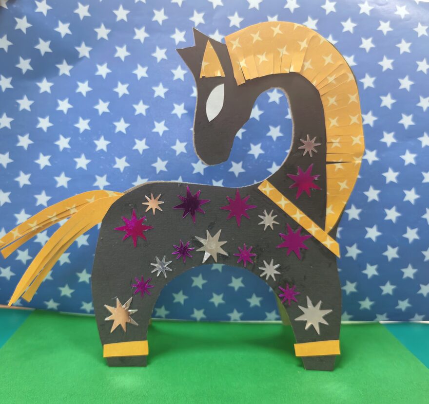 Всероссийский творческий конкурс «Символ года - 2026»  - детский рисунок, поделка, творческая работа, категория школьники, 2 класс, дистанционный конкурс, школьный конкурс