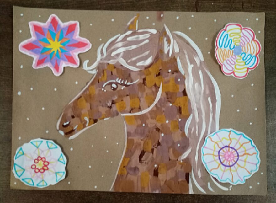 Всероссийский творческий конкурс «Символ года - 2026»  - детский рисунок, поделка, творческая работа, категория школьники, 3 класс, дистанционный конкурс, школьный конкурс