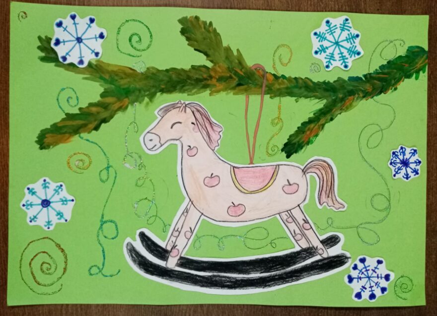 Всероссийский творческий конкурс «Символ года - 2026»  - детский рисунок, поделка, творческая работа, категория школьники, 4 класс, дистанционный конкурс, школьный конкурс