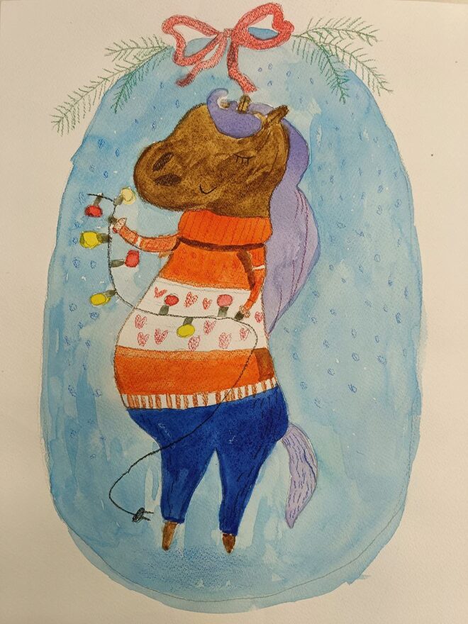 Всероссийский творческий конкурс «Символ года - 2026»  - детский рисунок, поделка, творческая работа, категория школьники, 2 класс, дистанционный конкурс, школьный конкурс