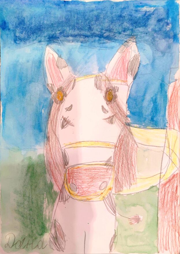 Всероссийский творческий конкурс «Символ года - 2026»  - детский рисунок, поделка, творческая работа, категория школьники, 1 класс, дистанционный конкурс, школьный конкурс