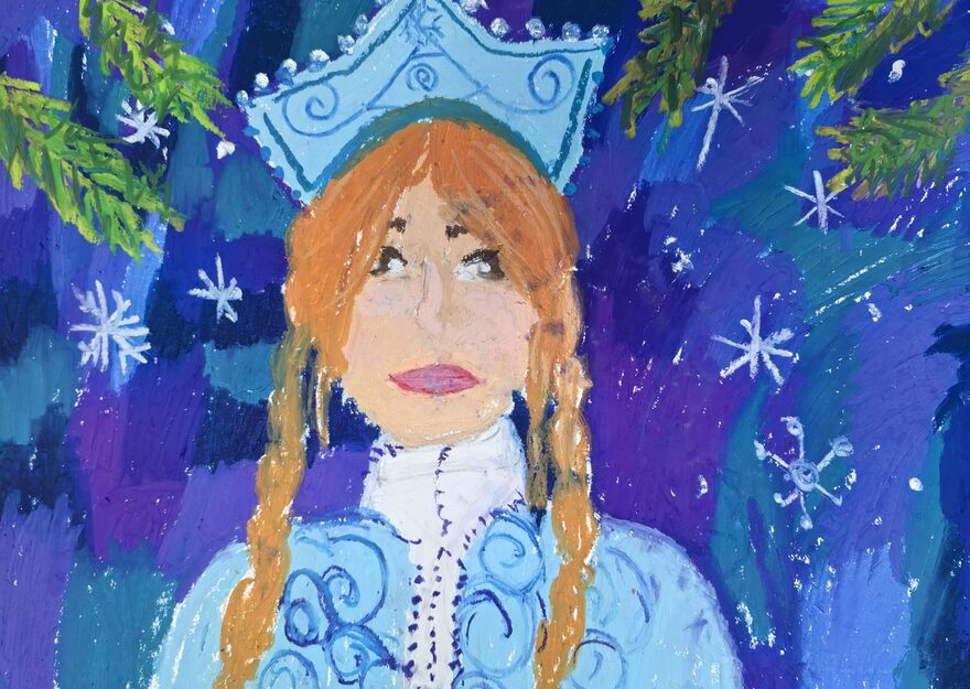 Всероссийский творческий конкурс «По страницам зимних сказок»  - детский рисунок, поделка, творческая работа, категория школьники, 2 класс, дистанционный конкурс, школьный конкурс