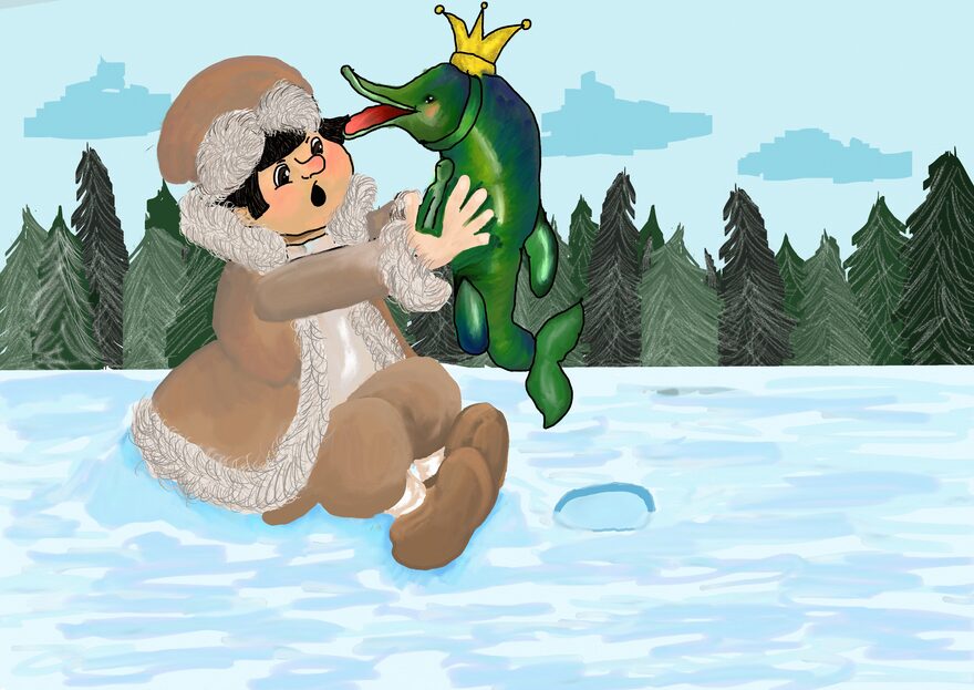 Всероссийский творческий конкурс «По страницам зимних сказок»  - детский рисунок, поделка, творческая работа, категория школьники, 8 класс, дистанционный конкурс, школьный конкурс