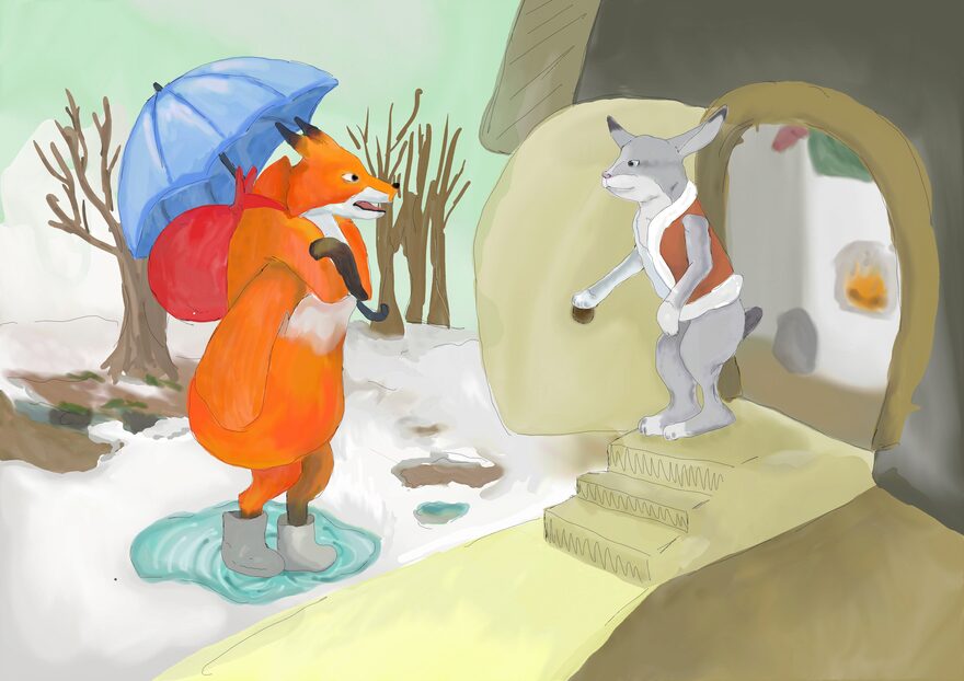 Всероссийский творческий конкурс «По страницам зимних сказок»  - детский рисунок, поделка, творческая работа, категория школьники, 8 класс, дистанционный конкурс, школьный конкурс