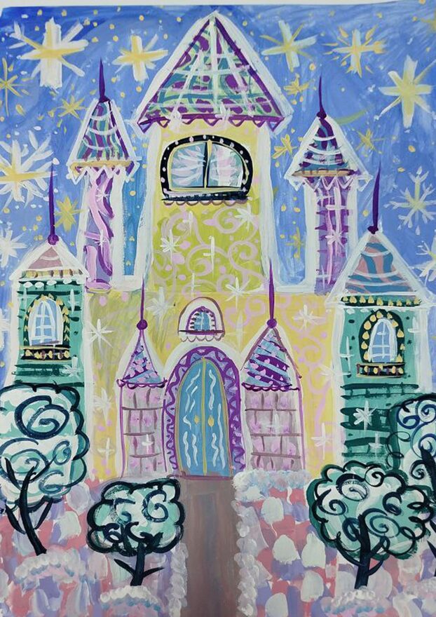 Всероссийский творческий конкурс «По страницам зимних сказок»  - детский рисунок, поделка, творческая работа, категория школьники, 2 класс, дистанционный конкурс, школьный конкурс