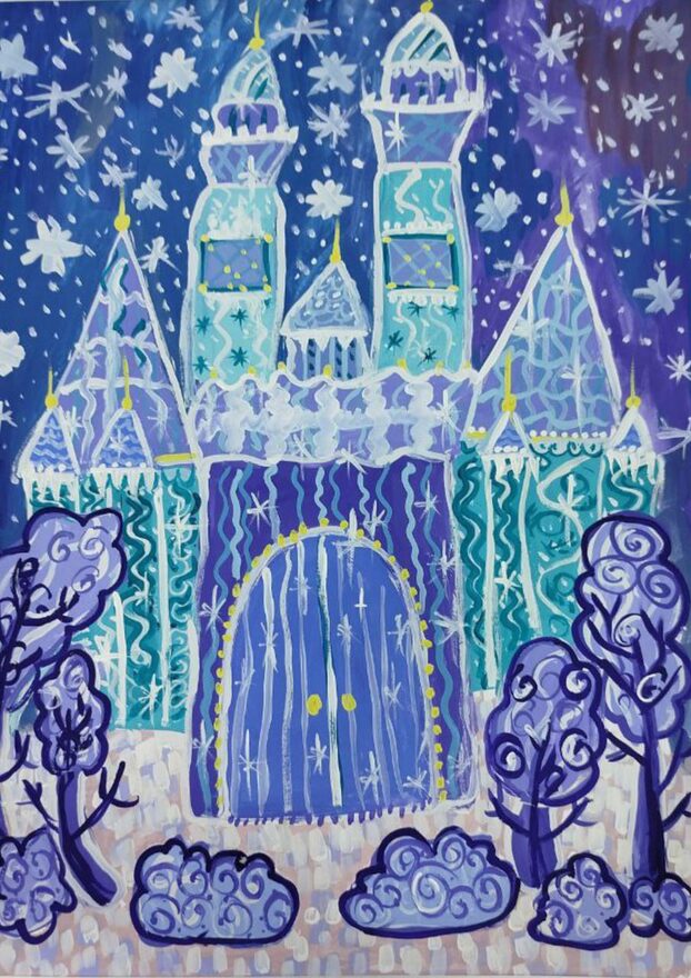 Всероссийский творческий конкурс «По страницам зимних сказок»  - детский рисунок, поделка, творческая работа, категория школьники, 2 класс, дистанционный конкурс, школьный конкурс