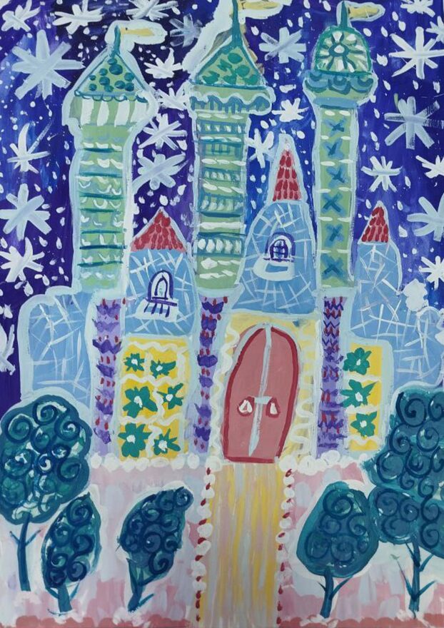 Всероссийский творческий конкурс «По страницам зимних сказок»  - детский рисунок, поделка, творческая работа, категория школьники, 2 класс, дистанционный конкурс, школьный конкурс