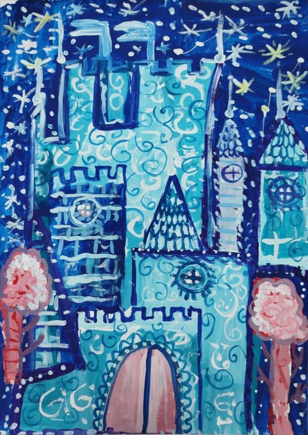 Всероссийский творческий конкурс «По страницам зимних сказок»  - детский рисунок, поделка, творческая работа, категория школьники, 2 класс, дистанционный конкурс, школьный конкурс