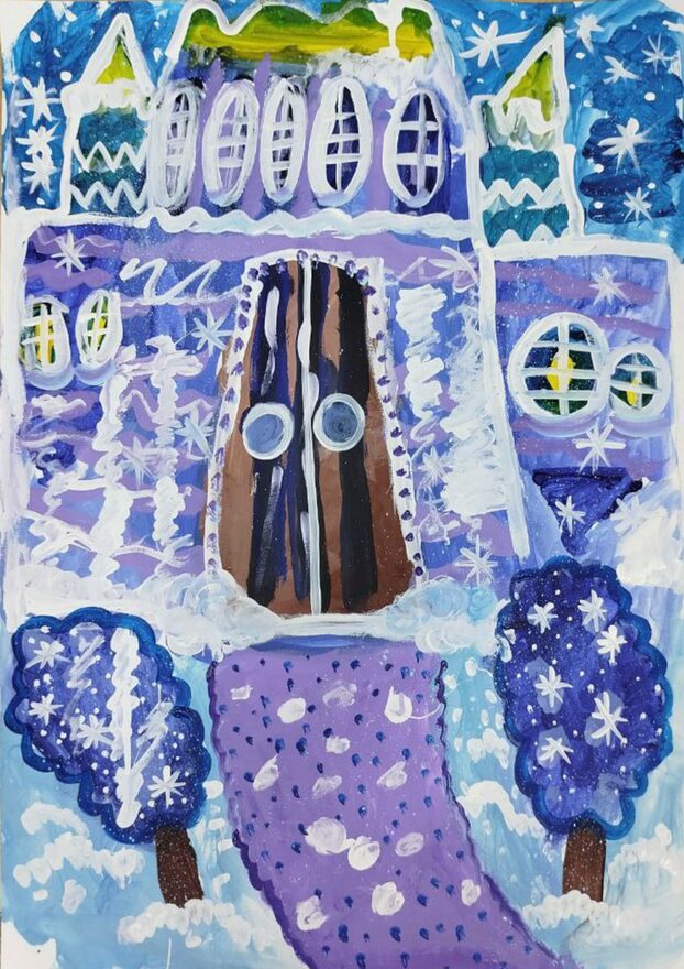 Всероссийский творческий конкурс «По страницам зимних сказок»  - детский рисунок, поделка, творческая работа, категория школьники, 2 класс, дистанционный конкурс, школьный конкурс