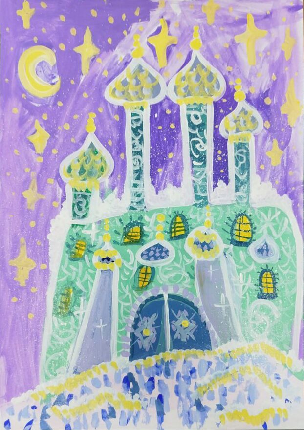 Всероссийский творческий конкурс «По страницам зимних сказок»  - детский рисунок, поделка, творческая работа, категория школьники, 2 класс, дистанционный конкурс, школьный конкурс