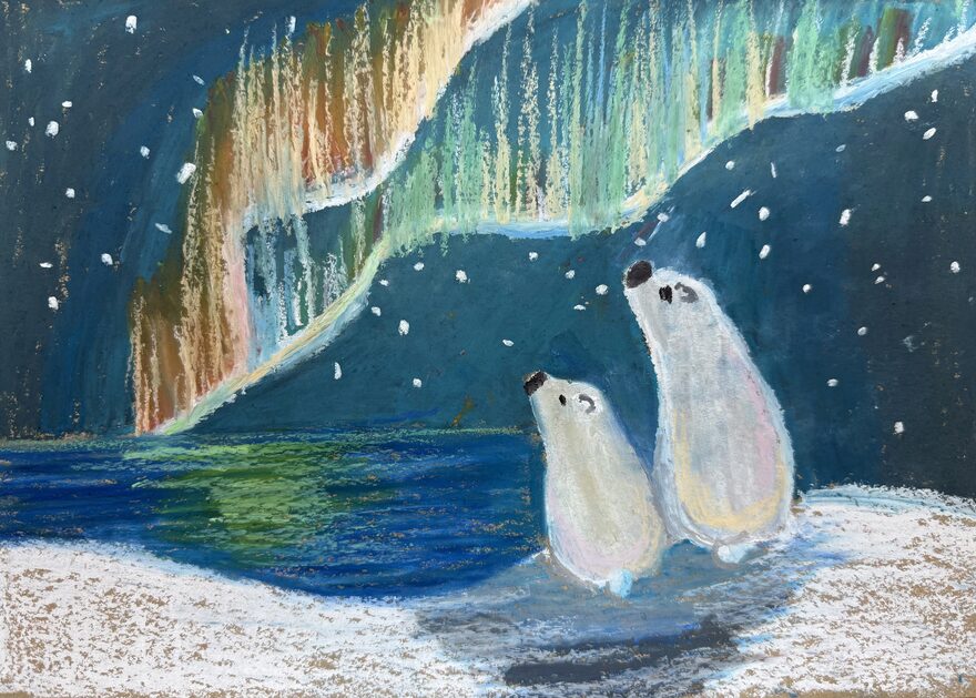 Всероссийский творческий конкурс «По страницам зимних сказок»  - детский рисунок, поделка, творческая работа, категория школьники, 3 класс, дистанционный конкурс, школьный конкурс