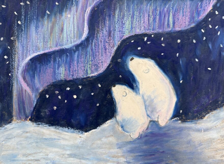 Всероссийский творческий конкурс «По страницам зимних сказок»  - детский рисунок, поделка, творческая работа, категория школьники, 5 класс, дистанционный конкурс, школьный конкурс