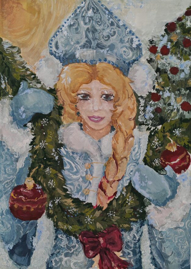 Всероссийский творческий конкурс «По страницам зимних сказок»  - детский рисунок, поделка, творческая работа, категория школьники, 2 класс, дистанционный конкурс, школьный конкурс