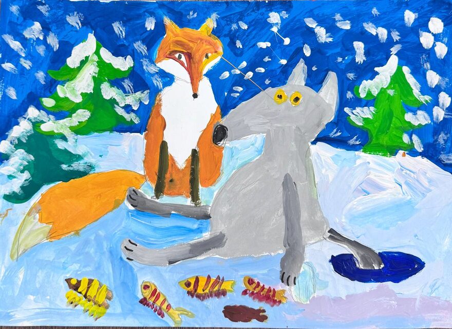 Всероссийский творческий конкурс «По страницам зимних сказок»  - детский рисунок, поделка, творческая работа, категория дошкольники, детский сад, дистанционный конкурс, школьный конкурс