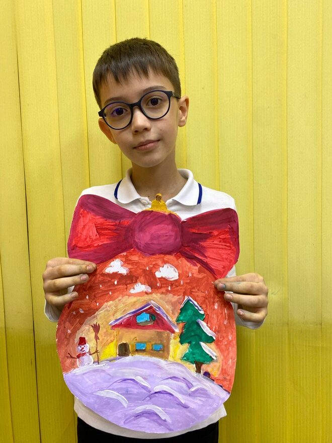 Всероссийский творческий конкурс «Зимушка-зима»  - детский рисунок, поделка, творческая работа, категория школьники, 2 класс, дистанционный конкурс, школьный конкурс