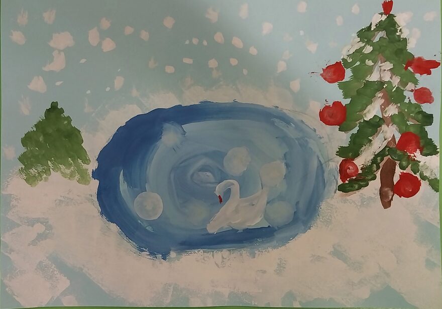 Всероссийский творческий конкурс «Зимушка-зима»  - детский рисунок, поделка, творческая работа, категория дошкольники, детский сад, дистанционный конкурс, школьный конкурс