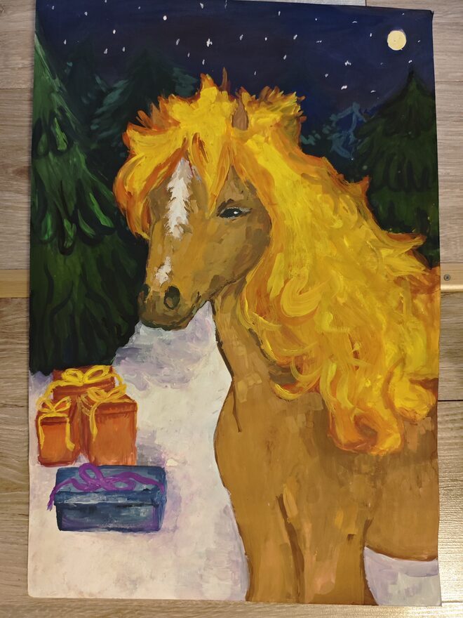 Всероссийский творческий конкурс «Зимушка-зима»  - детский рисунок, поделка, творческая работа, категория школьники, 8 класс, дистанционный конкурс, школьный конкурс