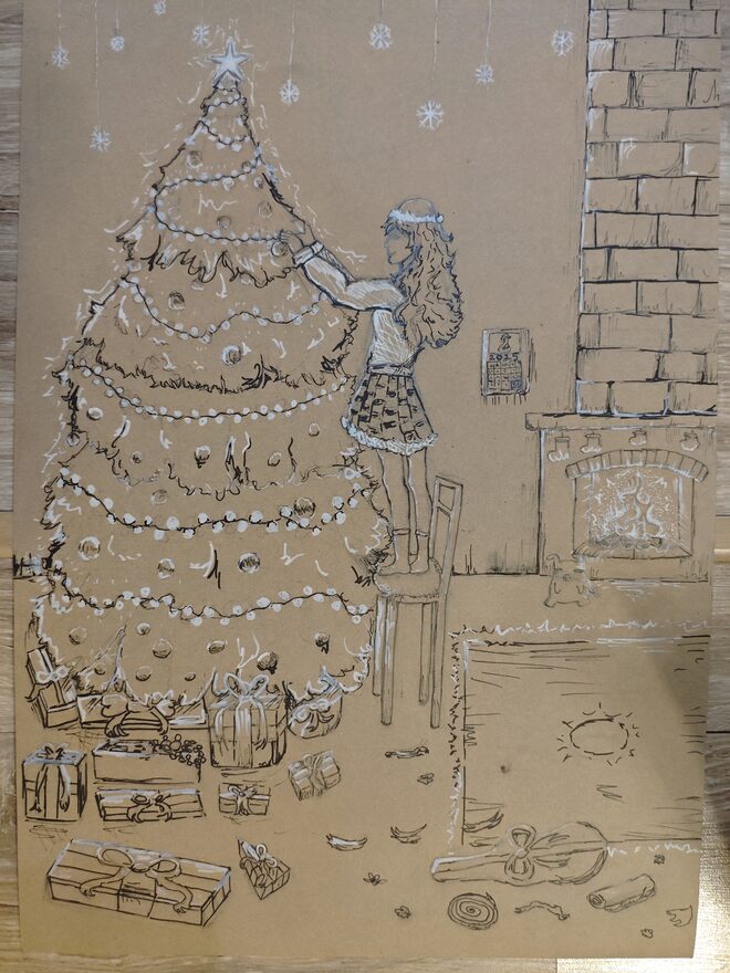 Всероссийский творческий конкурс «Зимушка-зима»  - детский рисунок, поделка, творческая работа, категория школьники, 8 класс, дистанционный конкурс, школьный конкурс