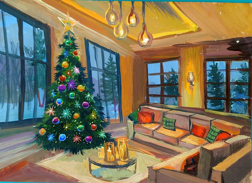 Всероссийский творческий конкурс «Зимушка-зима»  - детский рисунок, поделка, творческая работа, категория школьники, 5 класс, дистанционный конкурс, школьный конкурс