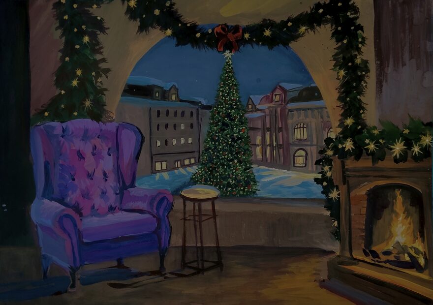 Всероссийский творческий конкурс «Зимушка-зима»  - детский рисунок, поделка, творческая работа, категория школьники, 6 класс, дистанционный конкурс, школьный конкурс